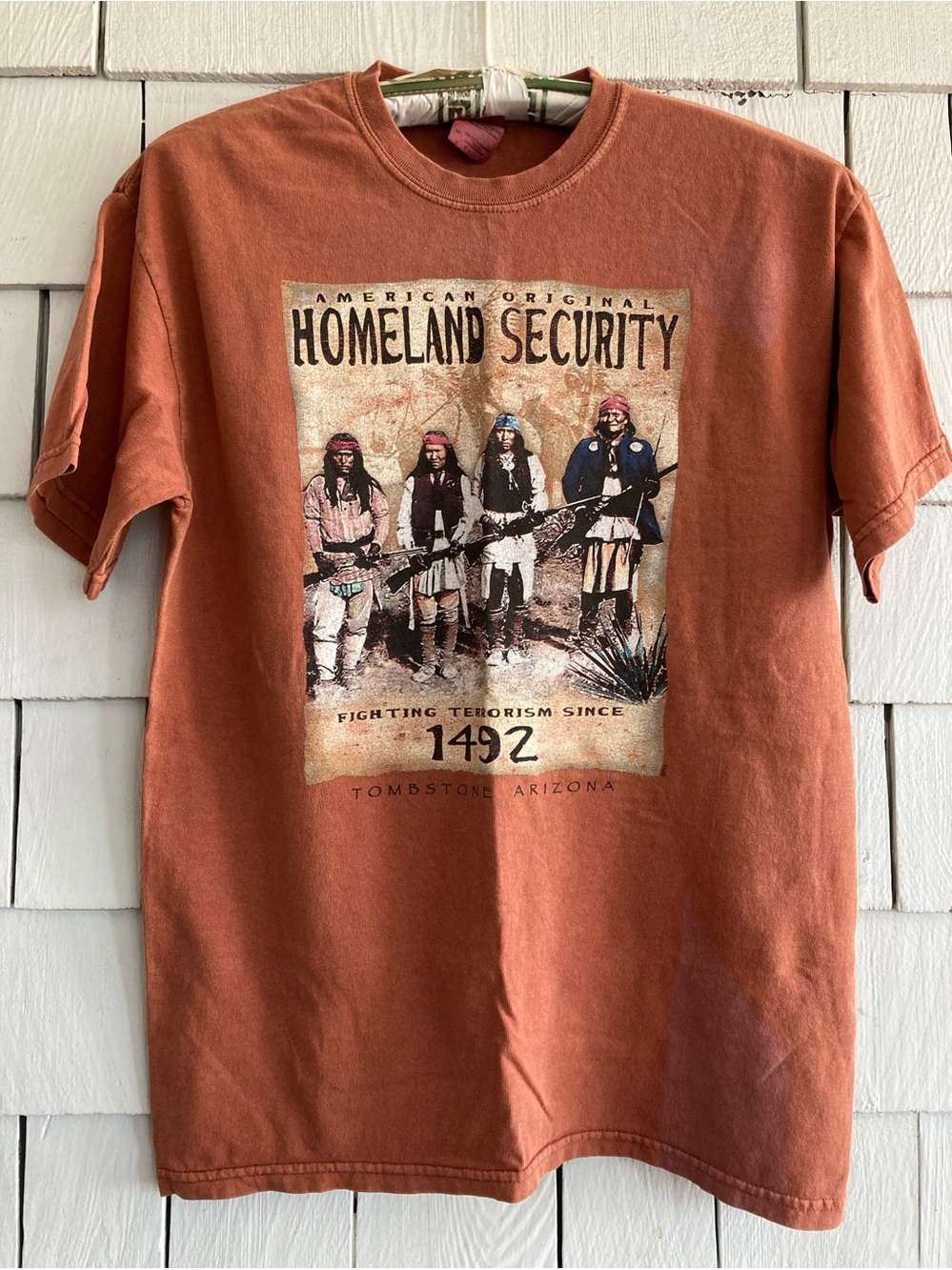 Y2K Homeland Security Tee Size Medium